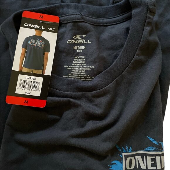 Men's Short Sleeve Graphic Tee, Oneill, M, Blue, NWT - Picture 6 of 6